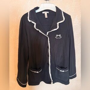 Vera Wang Black and White Women's Pajama Top and bottoms